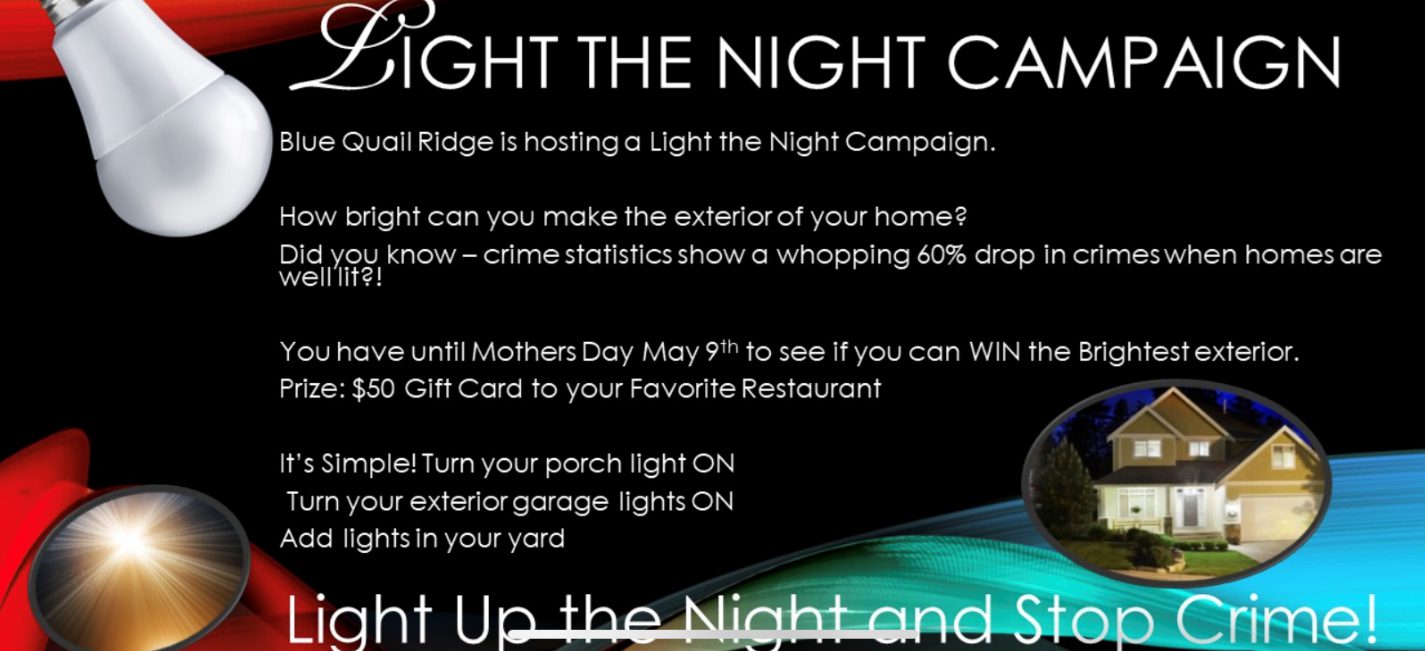 Light Up The Night Campaign